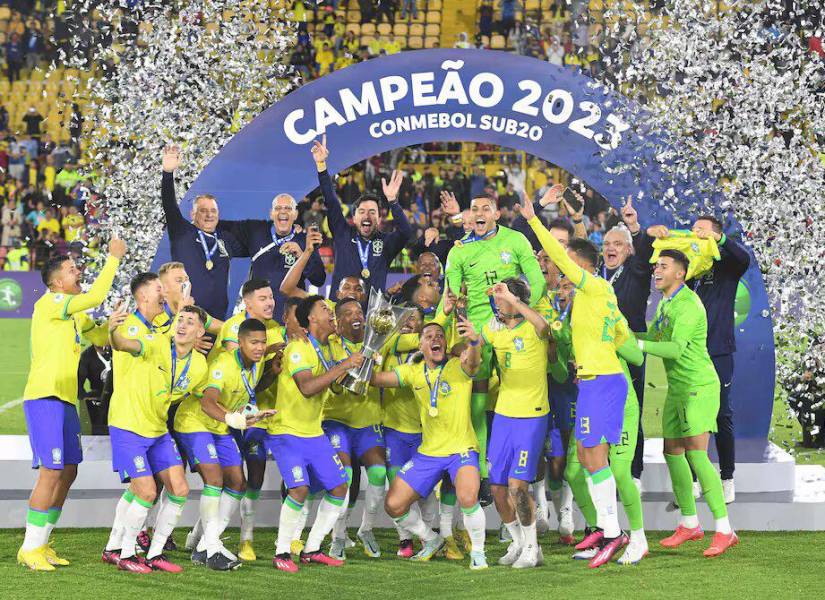 Brasil, campeón del Sudamericano Sub 20 en 2023