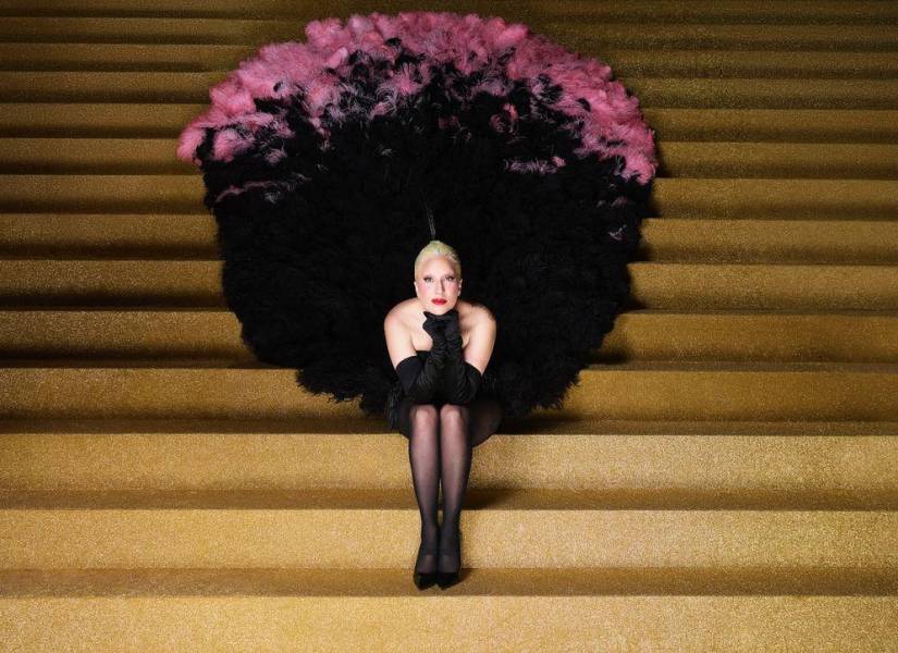 Lady Gaga en la presentación de inauguración de los Juegos Olímpicos Paris 2024