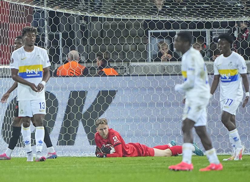 Kevin Rodríguez no encontró el gol para darle la victoria al Union Saint Gilloise.