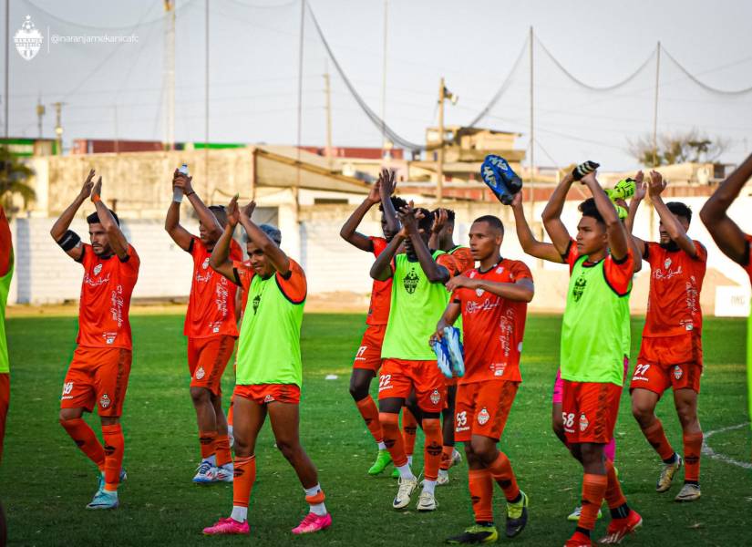 Naranja Mekánica venció por 5-1 a Huaquillas FC en la ida de 16 avos de final del Ascenso Nacional.