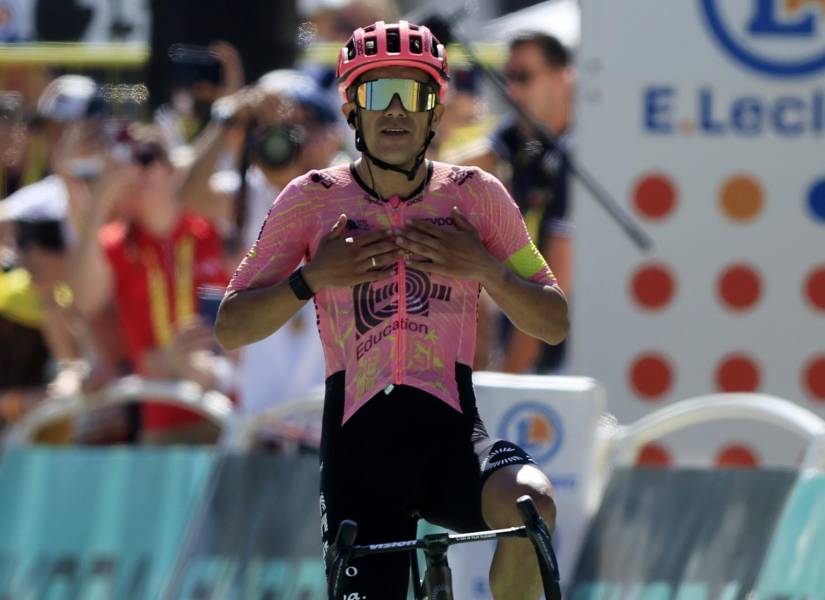 Richard Carapaz correrá con el equipo de Ecuador en el Mundial de Ciclismo.