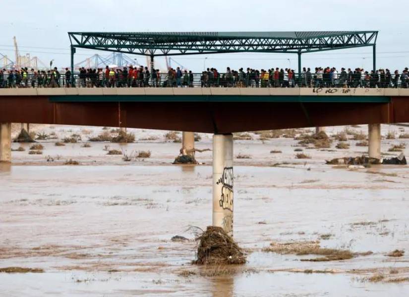 Imágenes de las inundaciones en Valencia.