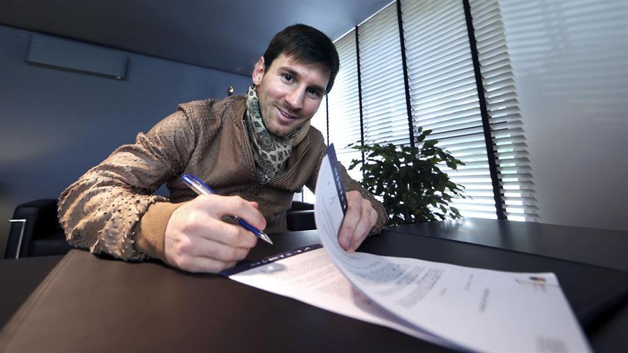 FC Barcelona niega que haya filtrado el contrato de Messi