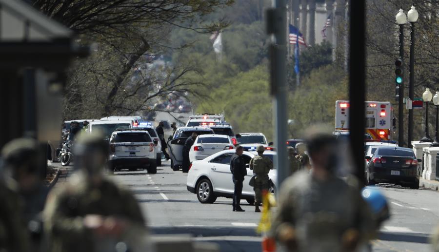 Muere uno de los dos policías atropellados en el Capitolio