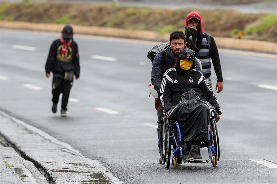 Casi un 40% de migrantes venezolanos desalojados en pandemia