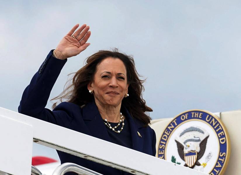 Imagen de archivo de la vicepresidenta de EE.UU., Kamala Harris.