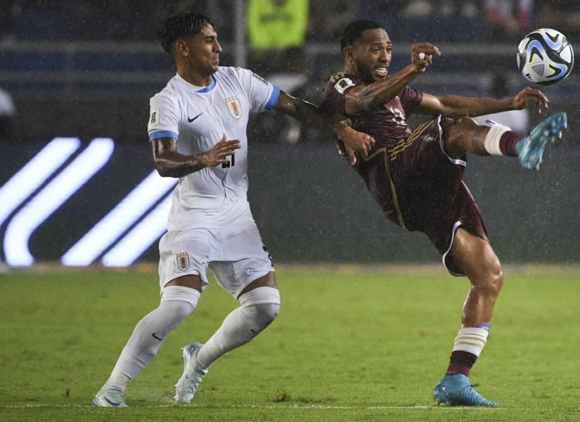 Venezuela fue ligeramente superior a la selección uruguaya.