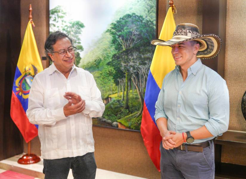 Visita del presidente de Colombia, Gustavo Petro, a las Islas Galápagos.