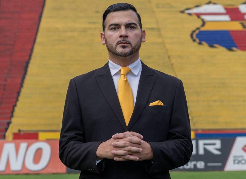 Antonio Álvarez, presidente de Barcelona SC.