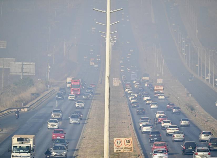 Ambiente en Brasil. (Photo by EVARISTO SA / AFP)