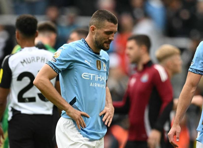 Mateo Kovacic en el partido ante el Newcastle por la Premier League