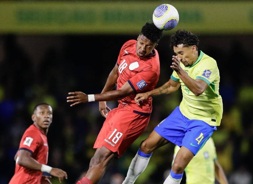 John Mercado sumó sus primeros minutos con la selección de Ecuador.