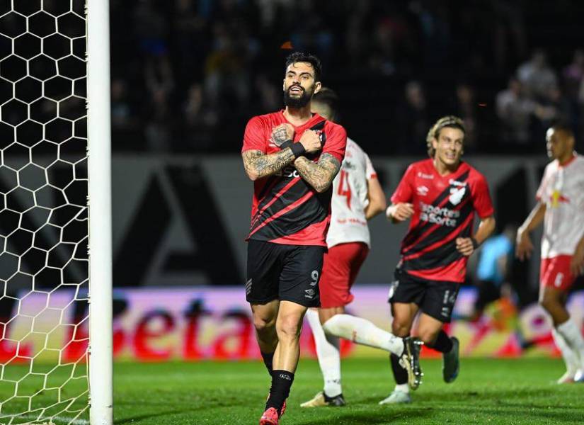 Gonzalo Mastriani anotó cuatro goles con el Athletico Paranaense en el Brasileirao.