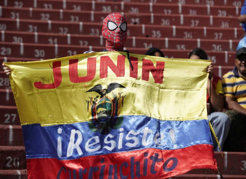 Ecuador recibió lsa sanción de la reducción del 15 % de aforo para el partido ante Paraguay.