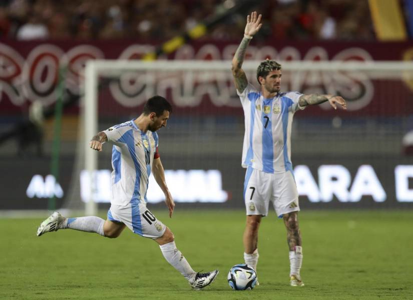 Lionel Messi ha liderado a Argentina en la victoria ante Venezuela.