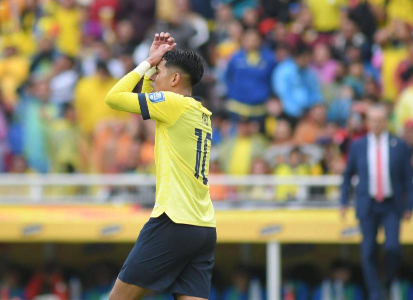 Kendry Páez no entraría en el equipo titular de Ecuador ante Uruguay.