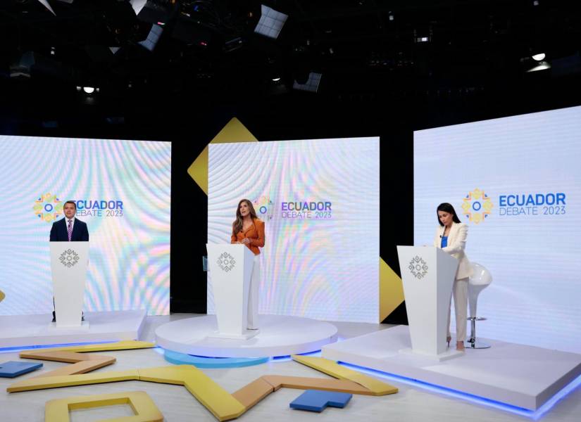 Debate presidencial de segunda vuelta.