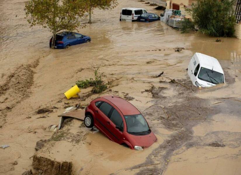 Inundación en Valencia.