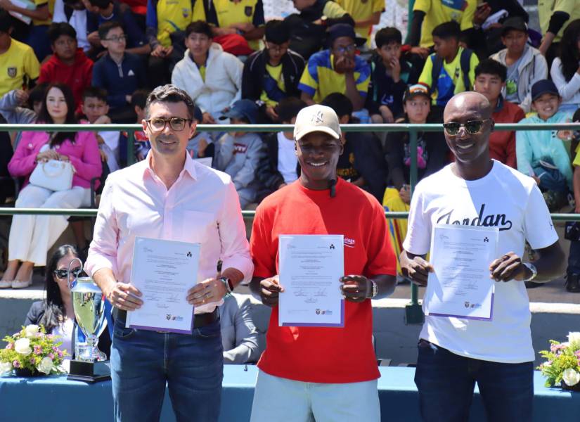 Fundación Niño Moi 23 firmó un convenio con el Ministerio del Deporte