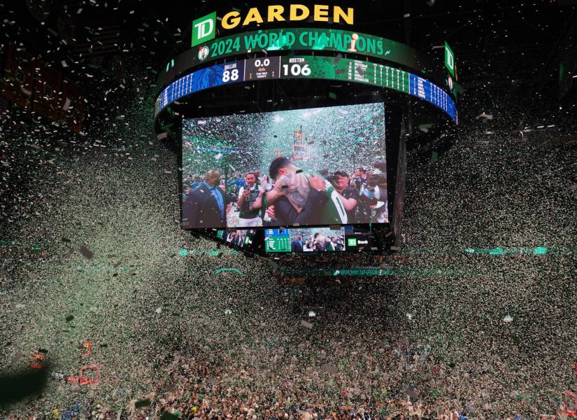 Los Celtics rompieron una sequía de 16 años sin quedar campeones de la NBA.