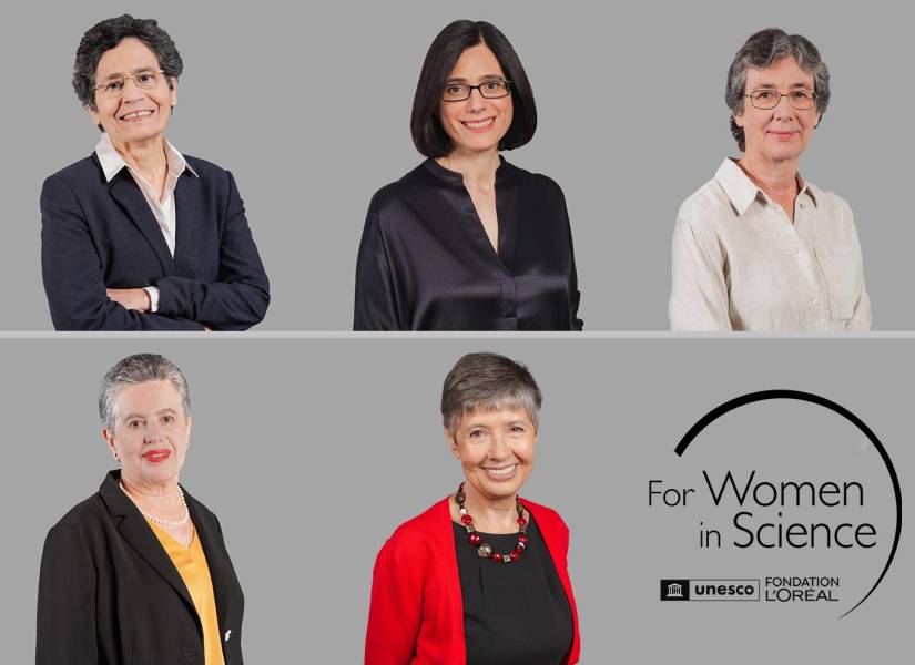 Las ganadoras de los 25º premios internacionales L'Oréal-UNESCO “La Mujer y la Ciencia” del 2023