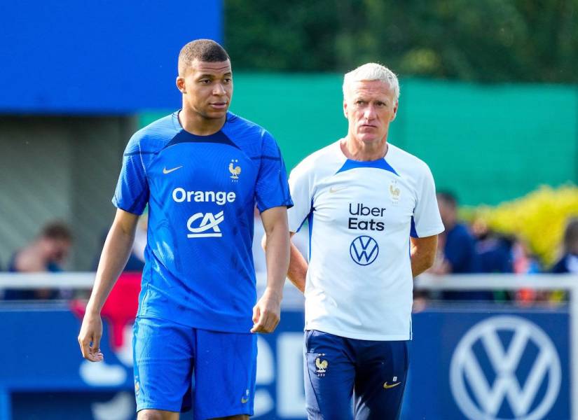 Didier Deschamps no ha convocado a Kylian Mbappé en dos ocasiones consecutivas.