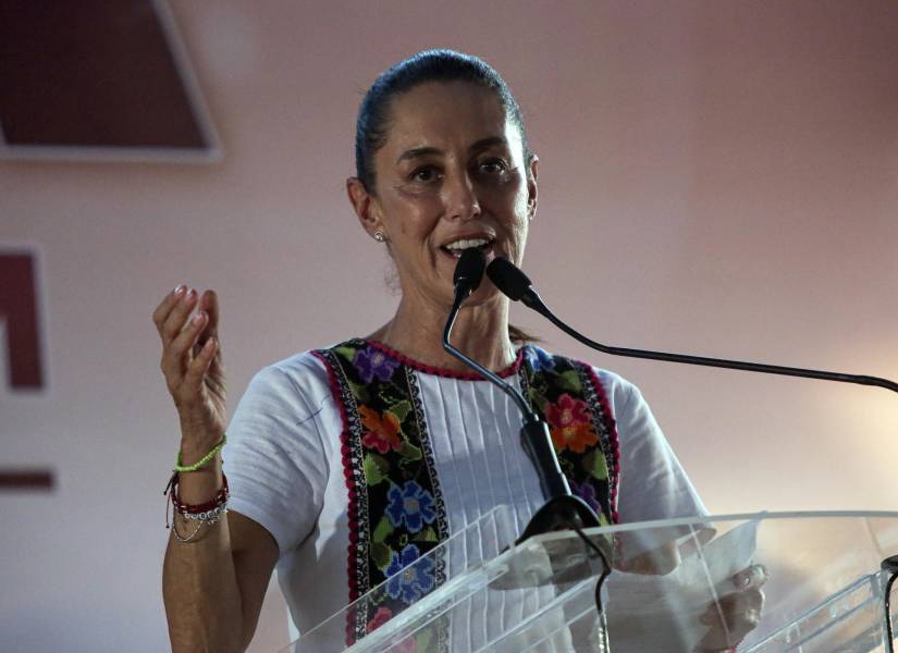 Fotografía de archivo de la presidenta electa de México, Claudia Sheinbaum