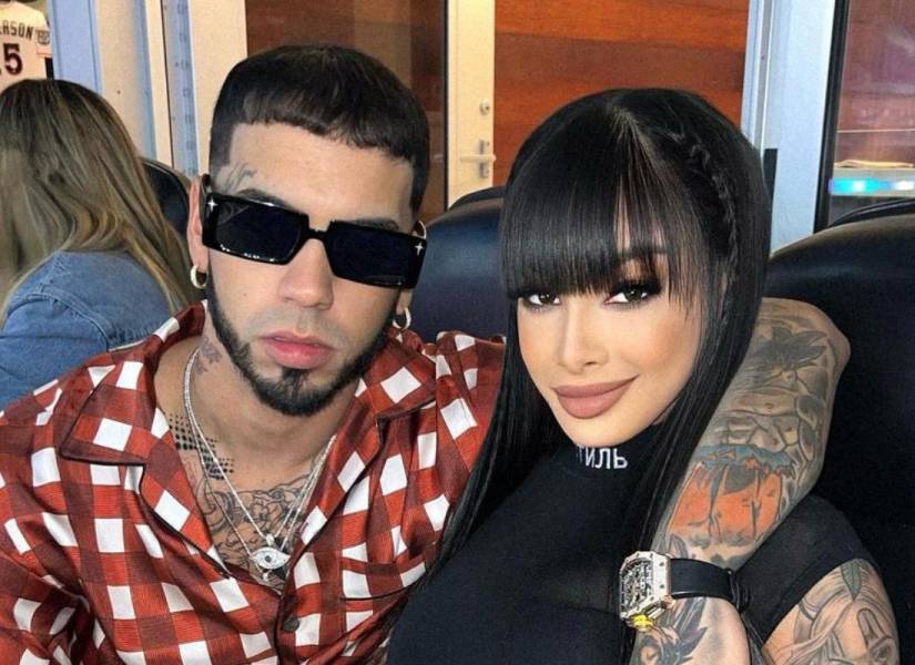 Imágenes de archivo de Anuel y Yailin La Más Viral.