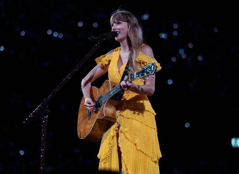 Foto de archivo de Taylor Swift en el concierto de Pittsburgh