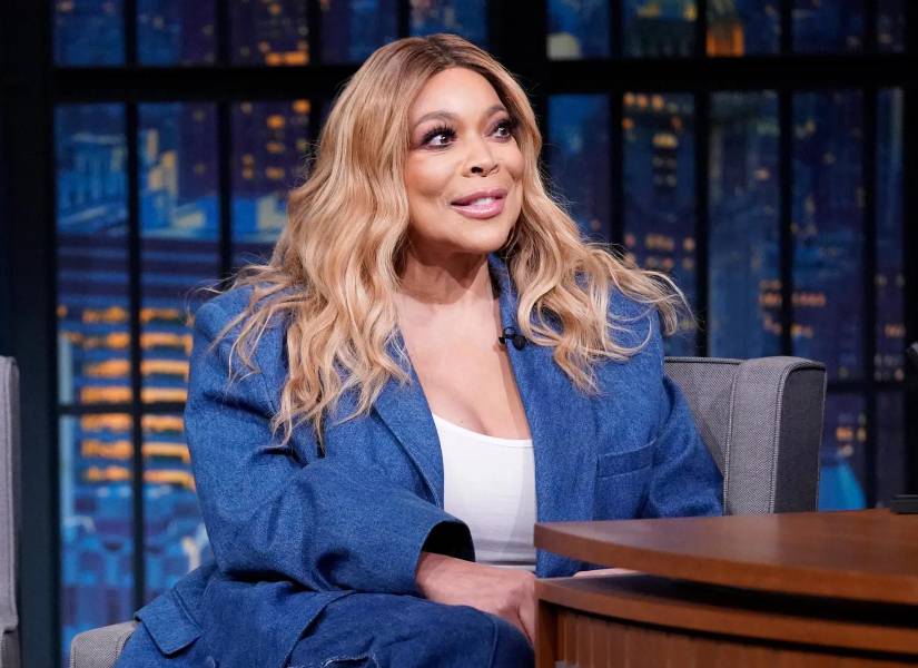 ARCHIVO, Wendy Williams. Imagen de la presentadora en un talkshow.