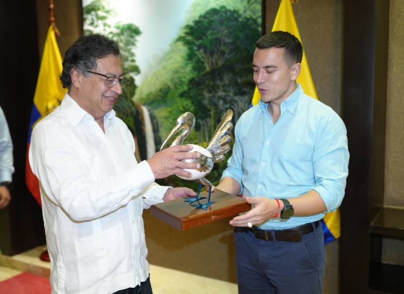 Visita del presidente de Colombia, Gustavo Petro, a las Islas Galápagos.