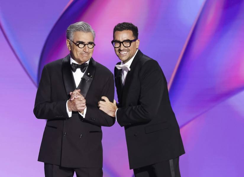 Eugene Levy and Dan Levy.