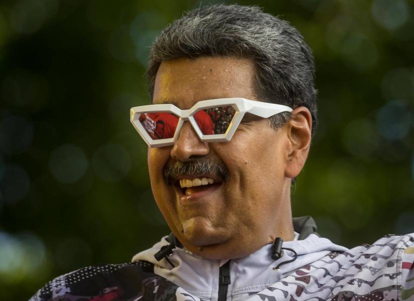 El candidato y actual presidente venezolano Nicolás Maduro.