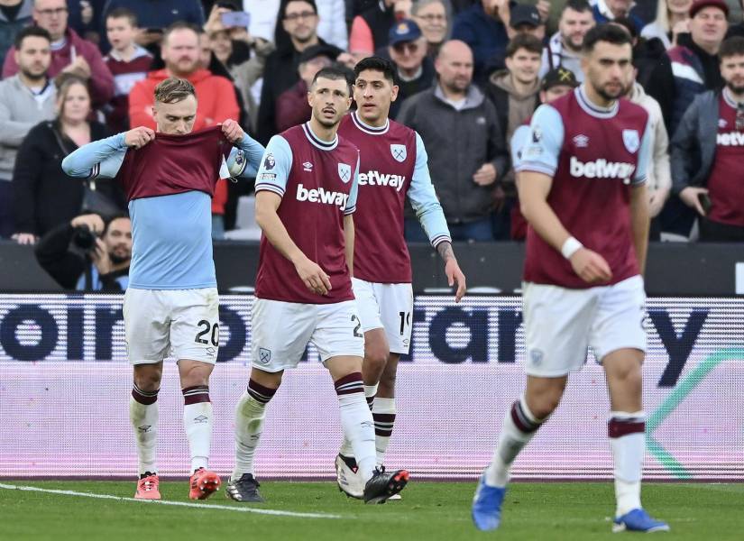 Jarrod Bowen le dio el gol de la victoria al West Ham.