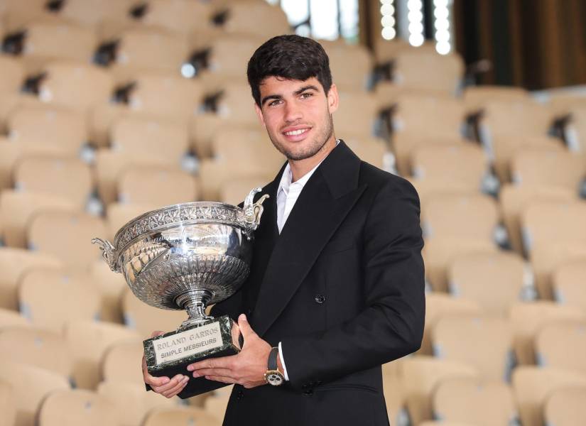 Carlos Alcaraz quedó campeón de Ronald Garros.