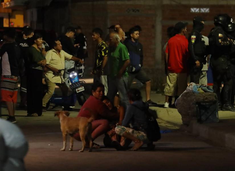 Escenas de dolor por la matanza en Durán.