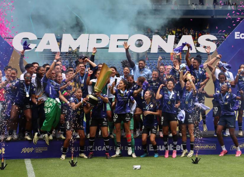 Dragonas de Independiente del Valle quedó campeón de la Superliga femenina