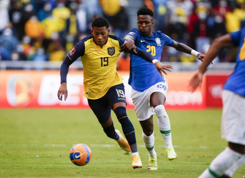 Gonzalo Plata no fue convocado por Sebastián Beccacece para el último partido de Ecuador ante Brasil.