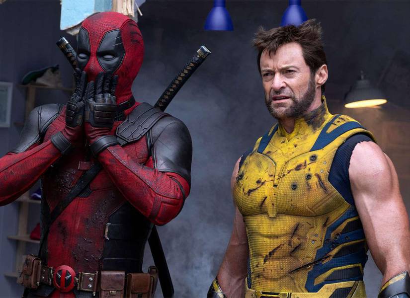 Ryan Reynolds y Hugh Jackman como Deadpool &amp; Wolverine