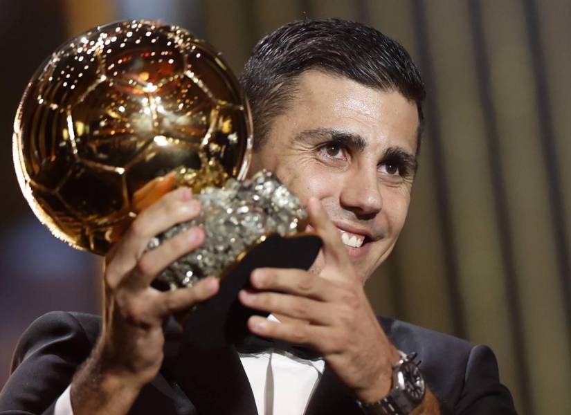 Rodri, ganador del Balón de Oro.