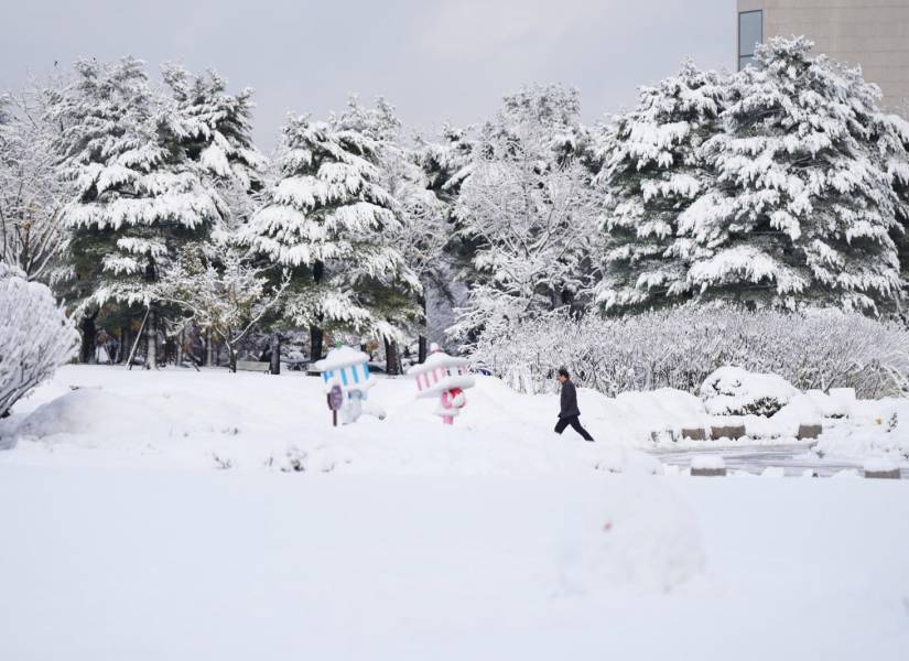 Varias zonas han acumulado entre 20 y 25 cm de nieve