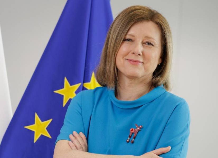 Věra Jourová, vicepresidenta de la Comisión Europea