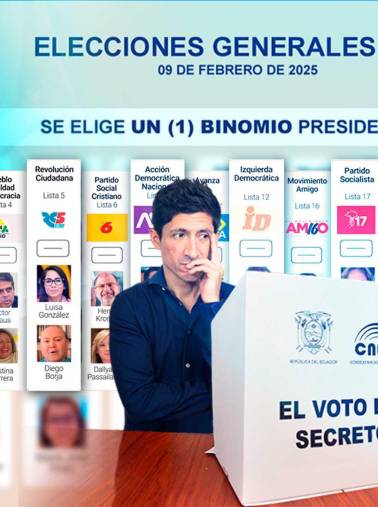 ¿Ecuador resistirá una campaña con 17 binomios presidenciales?