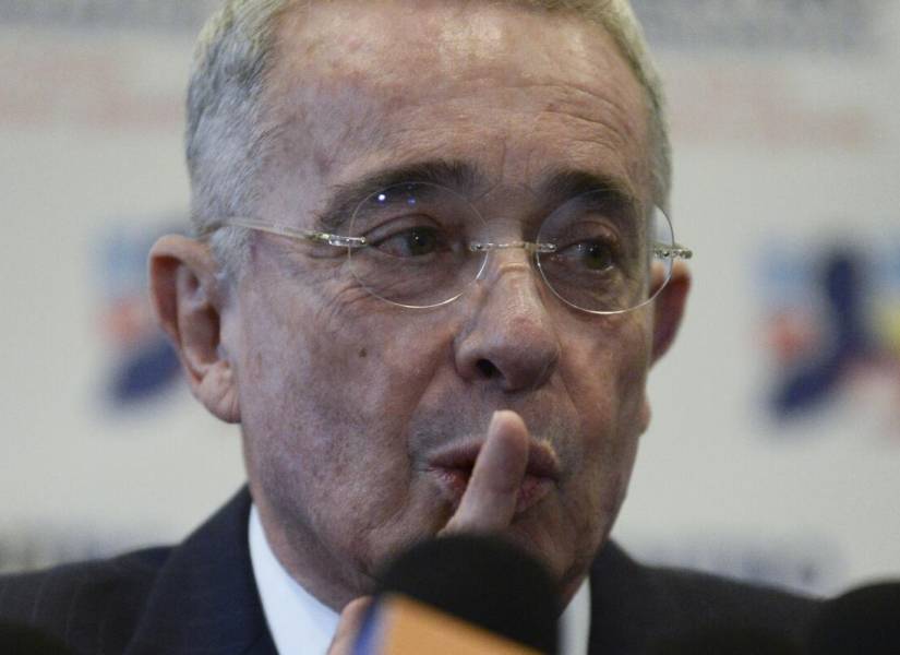 Imagen referencial del expresidente de Colombia, Álvaro Uribe.