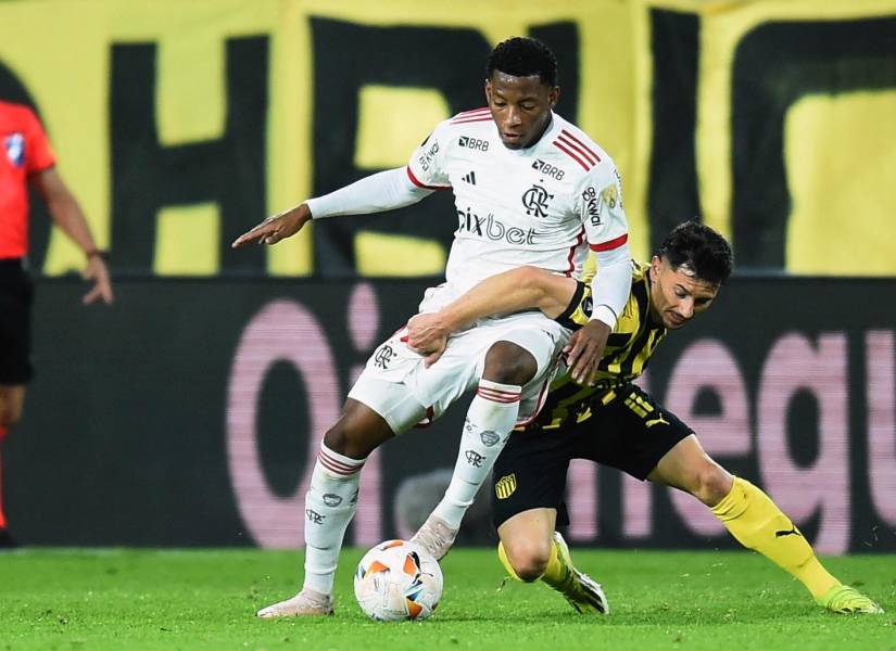 Gonzalo Plata quedó eliminado con el Flamengo en la Copa Libertadores