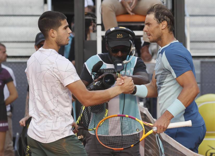 Los tenistas Carlos Alcaraz y Rafael Nadal formarán pareja en los Juegos Olímpicos de París 2024.