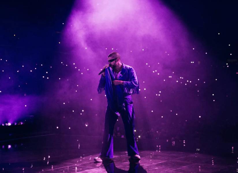 Imagen de archivo de Bad Bunny en The Most Wanted Tour.