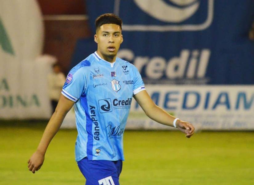 Mateo Viera, delantero de Macará.