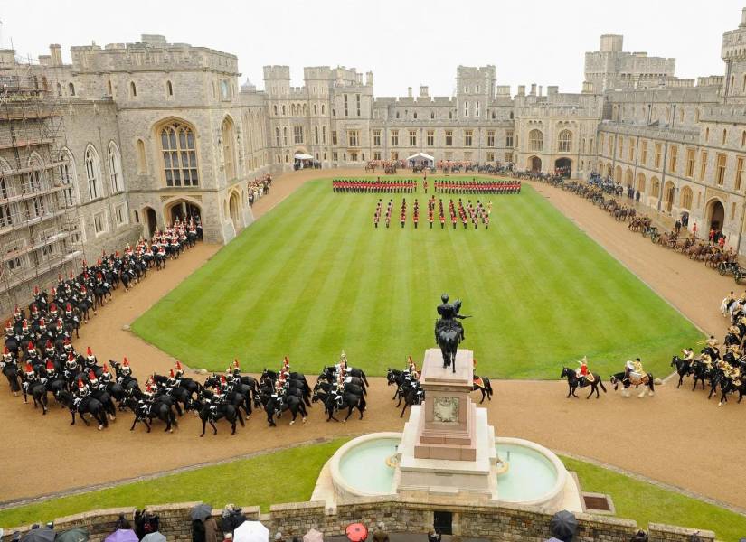 Imagen de archivo del Castillo de los Windsor, dentro de las instalaciones.