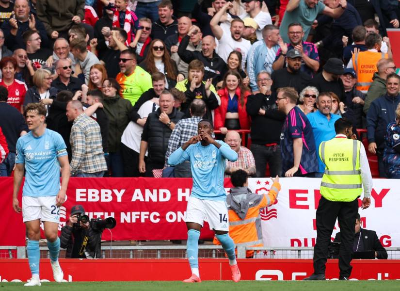 Nottingham Forest venció al Liverpool en Anfield por la Premier League.